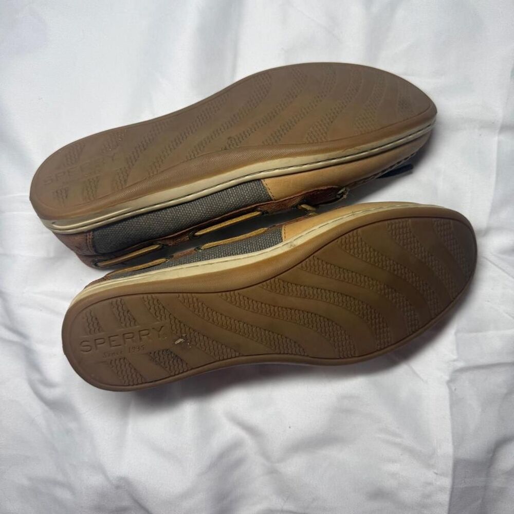 Sperry Women's Brown and Tan Boat-shoes - Picture 7 of 7